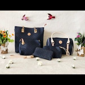 Five piece matching bag set. 💙 brand new